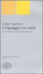 Il linguaggio e la morte. Un seminario sul luogo della negativit�