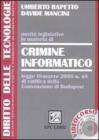 Novit� legislative in materia di crimine informatico. Con CD-ROM