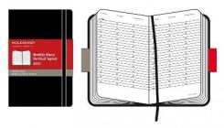Moleskine large weekly. Agenda settimanale 2010 copertina rigida nera. Verticale