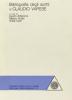 Bibliografia degli scritti di Claudio Varese