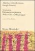 Semiotica. Dizionario ragionato della teoria del linguaggio
