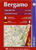 Bergamo. Pianta della citt� 1:10.000. Carta della provincia 1: 110.000
