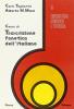 Cenni di trascrizione fonetica dell'italiano