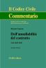 Dell'annullabilit� del contratto. Artt. 1425-1426