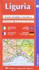 Liguria. Carta stradale della regione 1:200.000