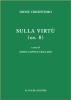 Sulla virt�. Or. 8. Con testo greco