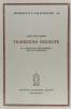 Tradizioni perdute. La �Consolatio philosophiae� nell'Alto Medioevo