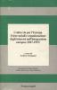 L' altra via per l'Europa. Forze sociali e organizzazione degli interessi nell'integrazione europea (1947-1957)
