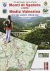 Monti di Spoleto e Media Valnerina. Carta dei sentieri 1:25.000