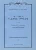 Lettere a Corrado Pavolini