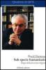 Sub specie humanitatis. Per una responsabilit� d'alleanza