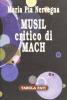 Musil critico di Mach. Gnoseologie a confronto