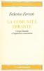 La comunit� errante. Georges Bataille e l'esperienza comunitaria