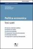 Politica economica. Temi scelti
