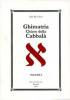 Ghimatria. Chiave della Cabbal� vol.1