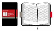 Moleskine large weekly. Agenda settimanale 2010 copertina rigida nera. Verticale