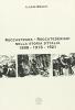 Roccastrada-Roccatederighi nella storia d'Italia 1898-1915-1921