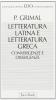 Letteratura latina e letteratura greca. Convergenze e divergenze