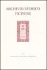 Archivio storico ticinese vol.136