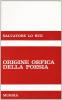 Origine orfica della poesia