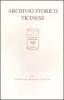 Archivio storico ticinese vol.139