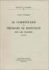 Le commentaire sur les Psaumes (I-LXXX)