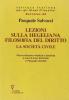 Lezione sulla hegeliana Filosofia del diritto. La societ� civile