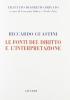 Le fonti del diritto e l'interpretazione