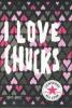 Converse All Star 2012. Diario 12 mesi. Hearts nero