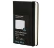Moleskine 18 mesi � Agenda Weekly Notebook  - Pocket - Copertina rigida nera 2012-2013