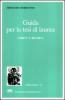 Guida alla tesi di laurea