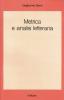 Metrica e analisi letteraria