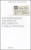 Antropologia filosofica del diritto e della politica