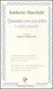 �Quando ero uccello� e altre poesie. Testo inglese a frone