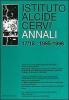 Annali Istituto �Alcide Cervi� vol. 17-18 (1995-1996)