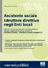 Assistente sociale, istruttore direttivo negli enti locali