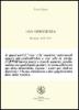 Un' obbedienza. Diciotto poesie 1969-1979