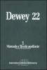 Classificazione decimale Dewey. Edizione 22