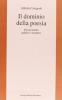 Il dominio della poesia. Intertestualit� antiche e moderne