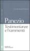 Testimonianze e frammenti. Testo greco e latino a fronte