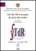 Atti del 13� Convegno di teoria del rischio