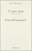 Cantu 'ngola (Il canto in gola). Prose dell'antiquario ('U)