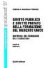 Diritto pubblico e diritto privato nella formazione del mercato unico