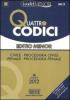 Quattro codici. Ediz. minor