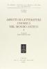 Aspetti di letteratura gnomica nel mondo antico