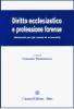 Diritto ecclesiastico e professione forense. Materiali per gli esami di avvocato