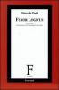 Furor logicus. L'eternit� nel pensiero di Emanuele Severino
