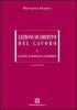 Lezioni di diritto del lavoro vol.1