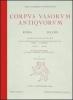 Corpus vasorum antiquorum. Russia