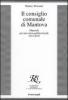 Il consiglio comunale di Mantova. Materiali per una storia politica locale 1914-2010